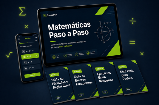 Matemáticas Paso a Paso — Kit Completo